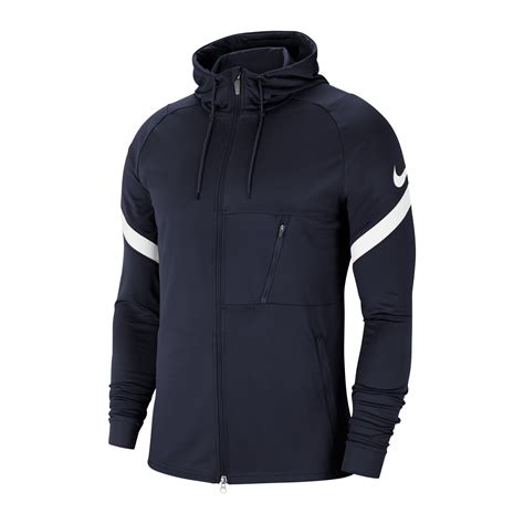 nike blau weiße jacke|Nike Strike 21 Kapuzenjacke Blau Weiss F451 .